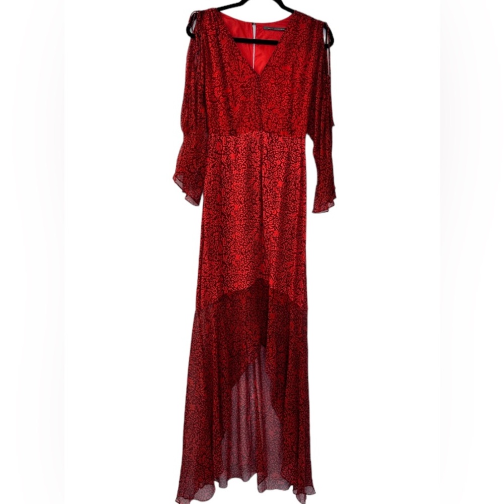 Elegant Red Women's Dress